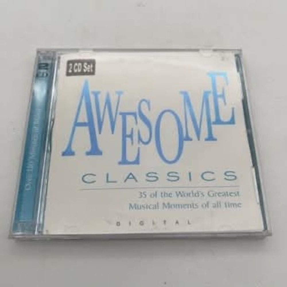 Awesome Classics 35 Musical Moments 2 CD Set Various Artists Classical Music